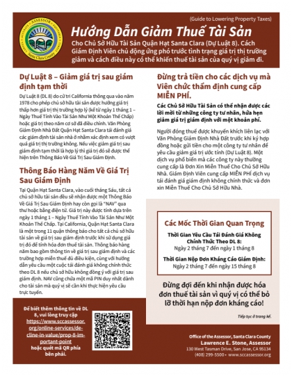 Hướng Dẫn Giảm Thuế Tài Sản (Guide to Lowering Property Taxes)