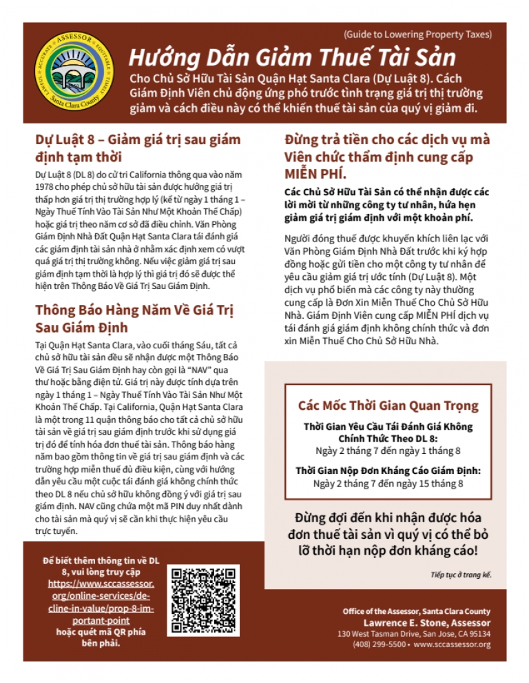 Hướng Dẫn Giảm Thuế Tài Sản (Guide to Lowering Property Taxes)