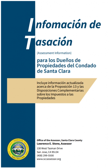 Infomación de Tasación (Assessment Information)