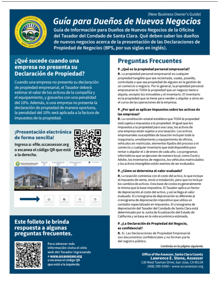 Guía para Dueños de Nuevos Negocios (New Business Owner&#039;s Guide)